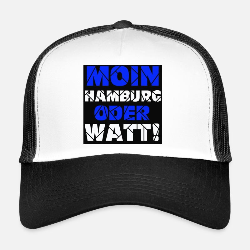 Hamburg , Moin oder watt (25) Trucker Cap