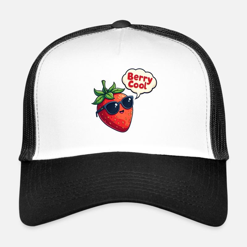 Berry Cool - Trucker Cap - Weiß/Schwarz