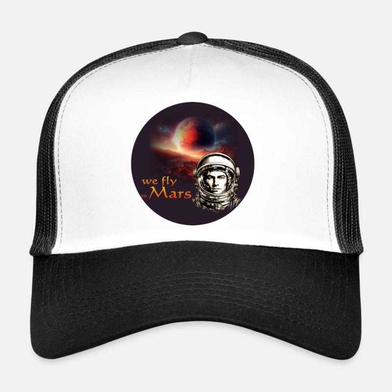 Marsflug Retro Astronaut Trucker Cap