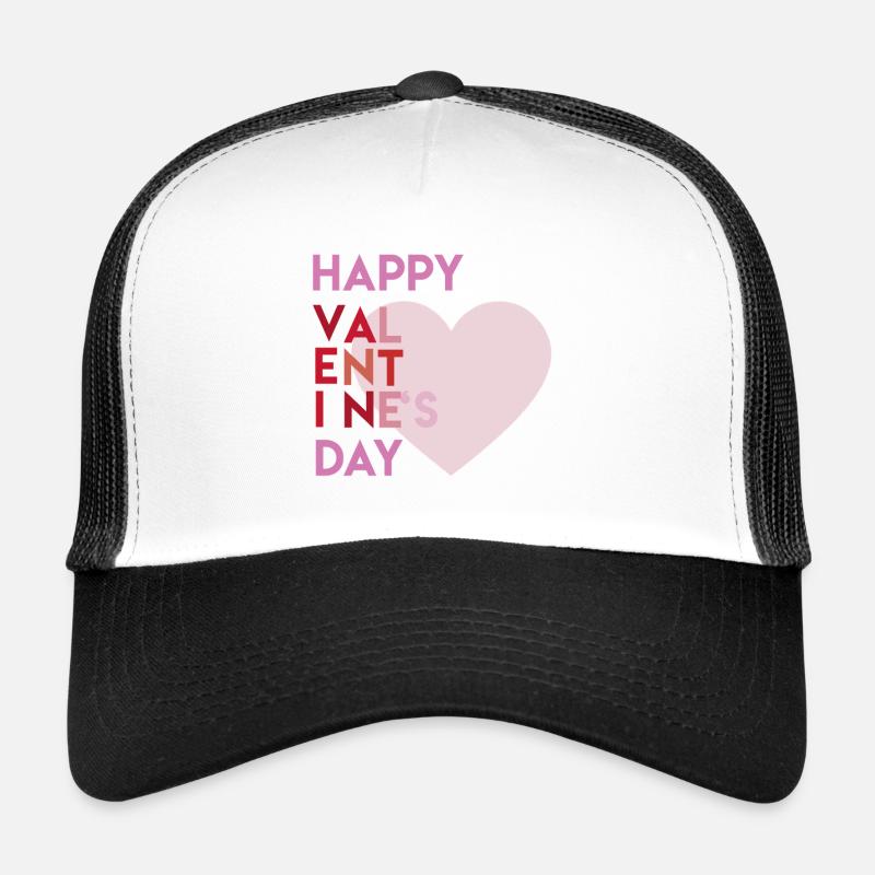 Happy Valentines Day Trucker Cap