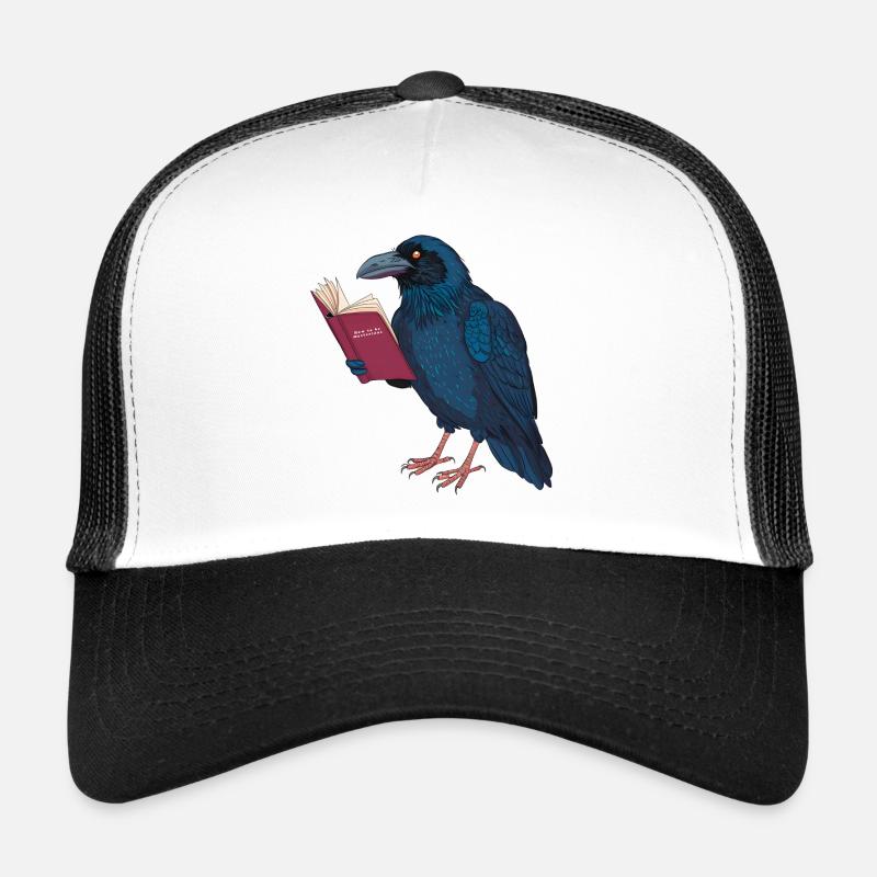 Mysterious Raven Trucker Cap