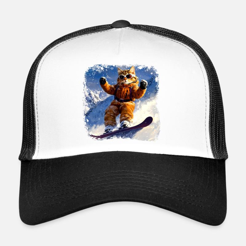 Katzen Snowboard Trucker Cap