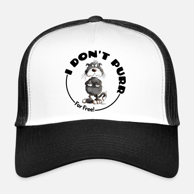 , je ne ronronne pas, chat disant chats Casquette trucker 