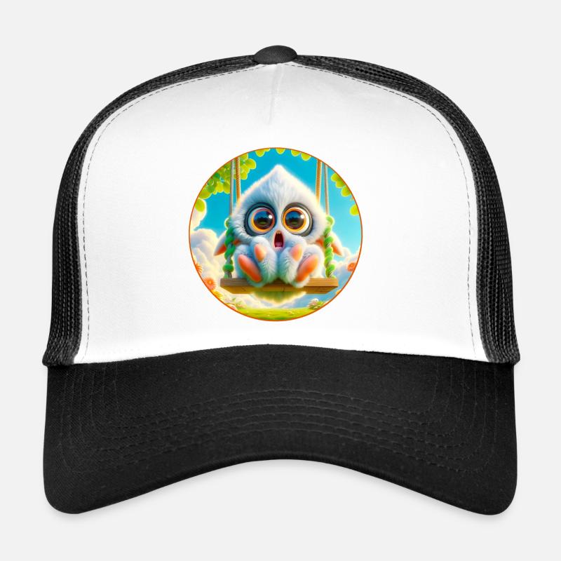 Cute cuddly monster Trucker Cap