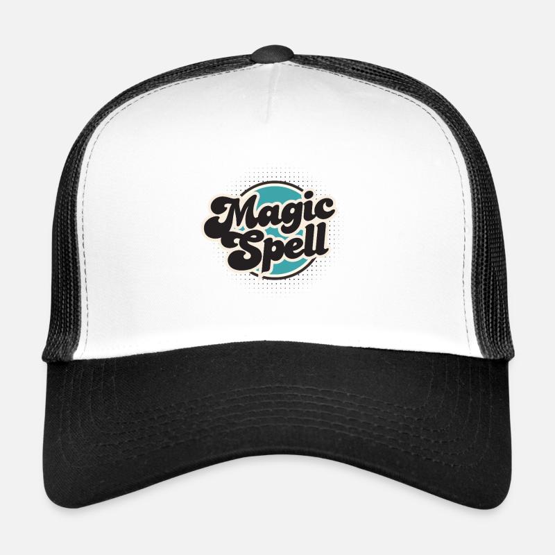 Magic Spell - Trucker Cap - white/black