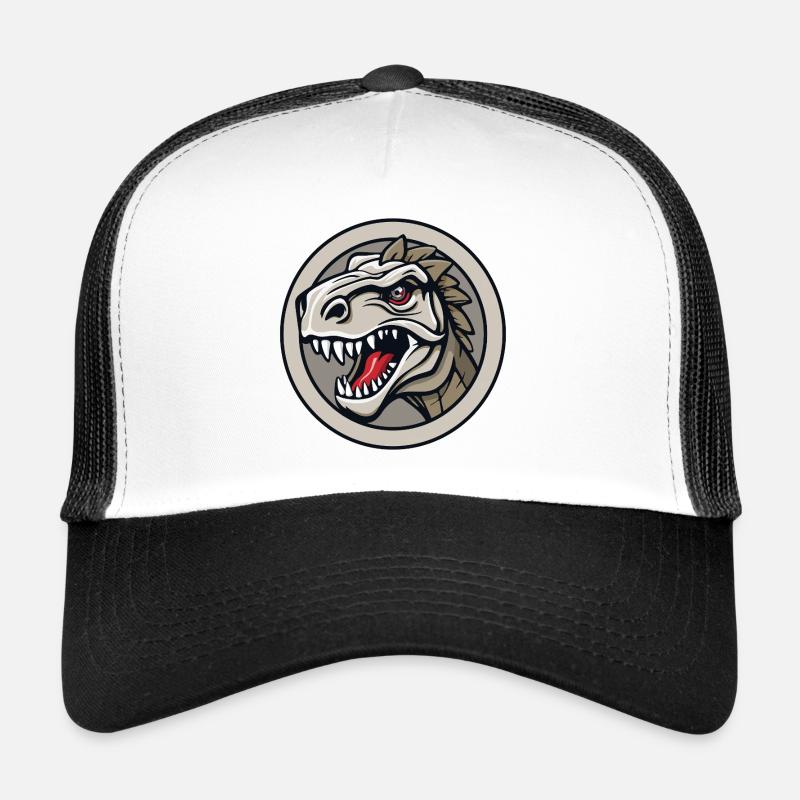 The head of a -looking dinosaur. Trucker Cap