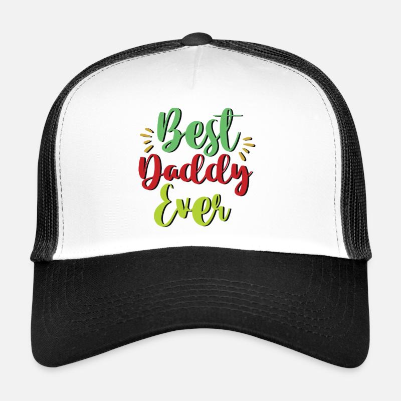 Meilleur papa de tous les temps Casquette trucker 