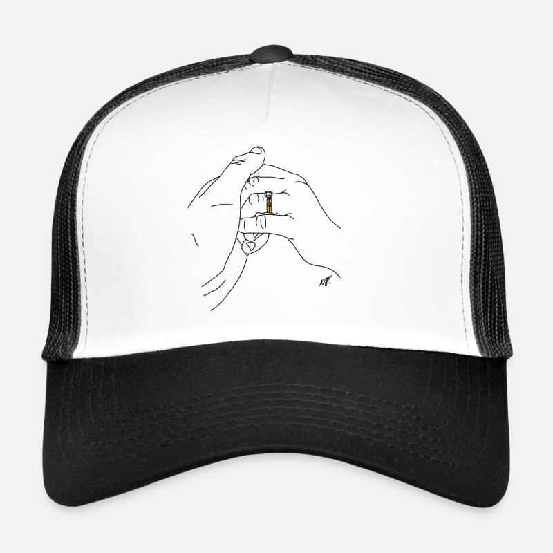 MJR - Marriage - Trucker Cap - white/black