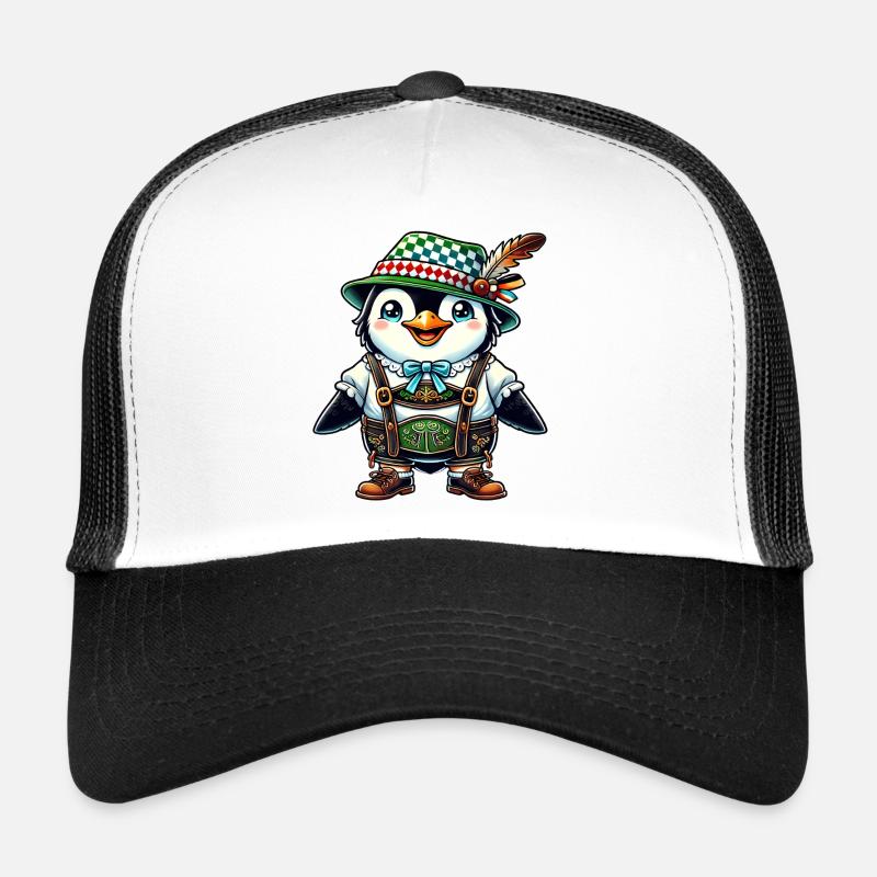 Bavarian Penguin Trucker Cap
