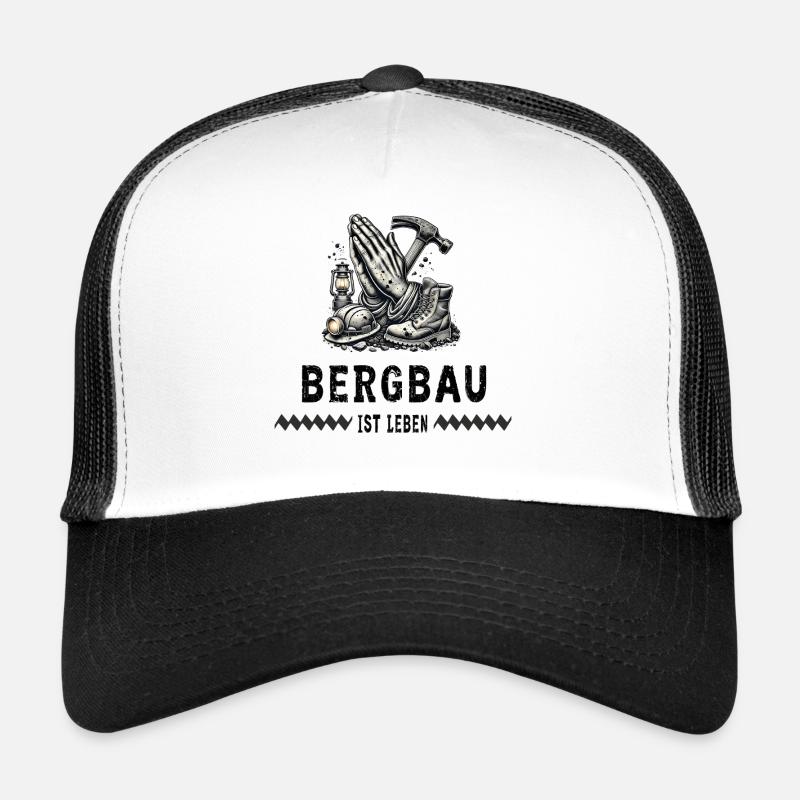 L’exploitation minière, c’est la vie Casquette trucker 