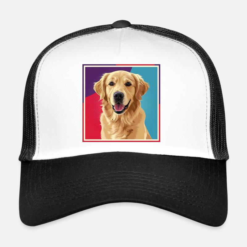 Dog - Golden Retriever Trucker Cap