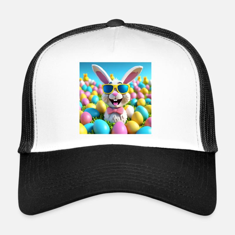 pâques, joyeuses pâques, easter Casquette trucker 