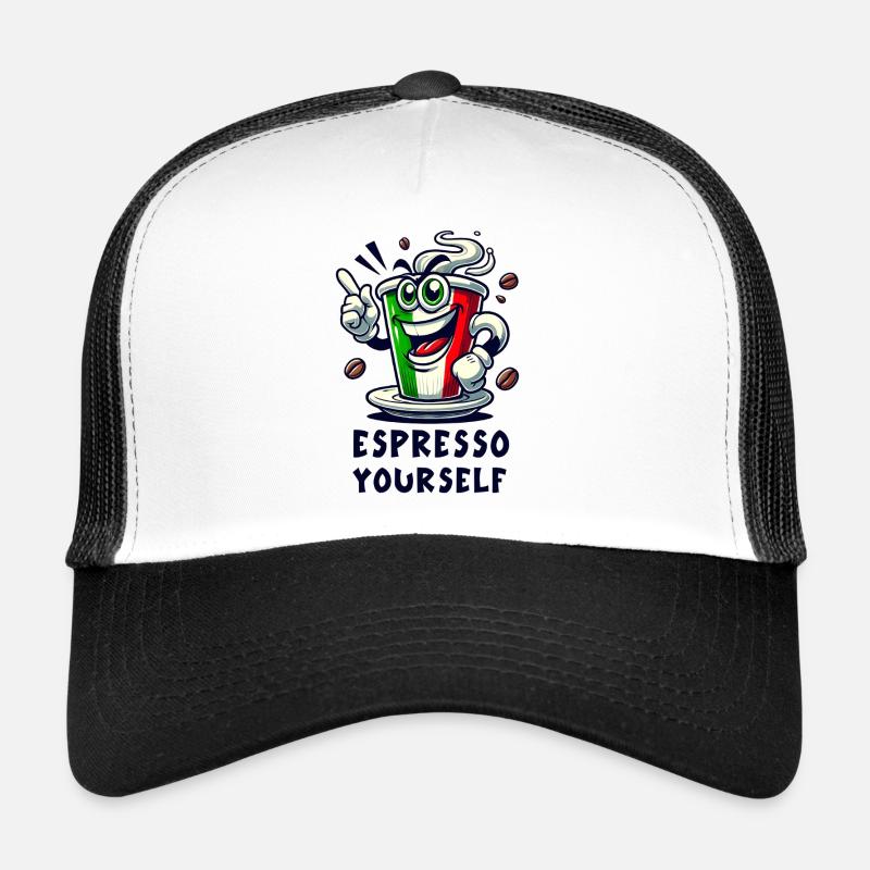 Espresso Italiano / Café Design Casquette trucker 