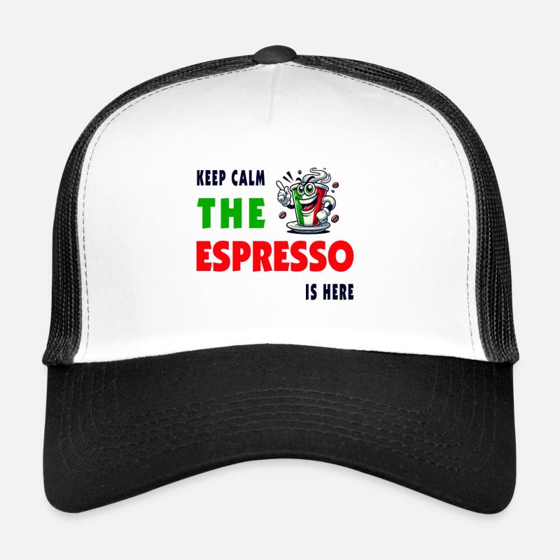 Espresso Italie / Café Design Casquette trucker 
