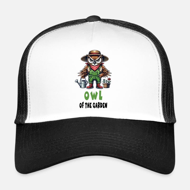 Hibou du jardin conception Casquette trucker 