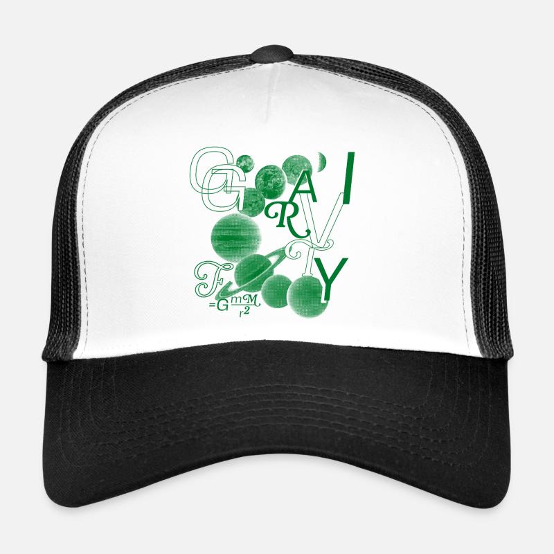 Typo-Gravity Trucker Cap