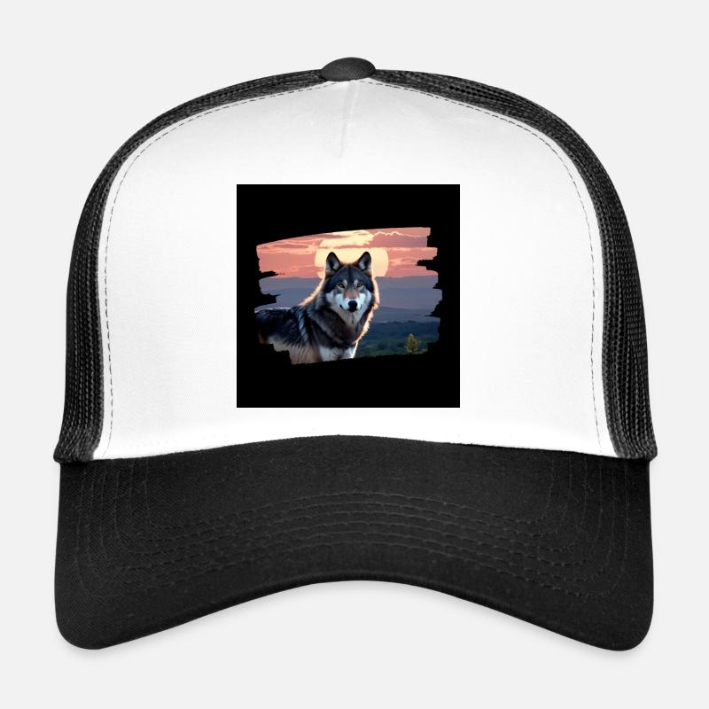 Loup / Wolf Casquette trucker 