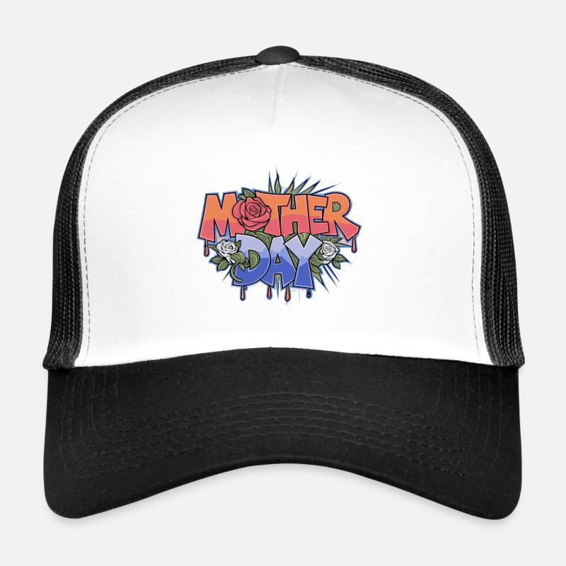 Graffiti Mother Day Trucker Cap