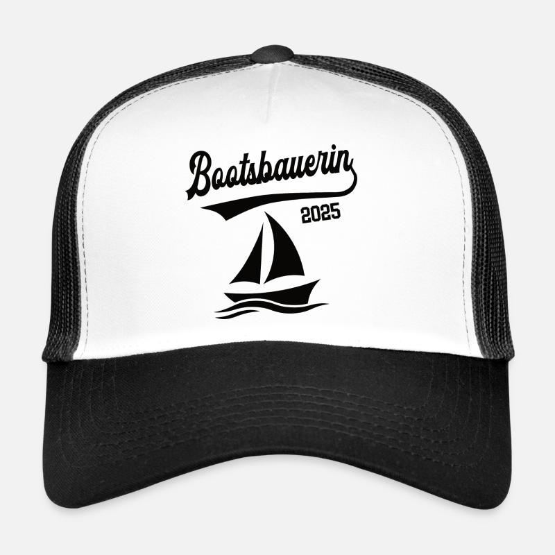 Bootsbauerin 2025 Beruf Bootsbauer Bootsbau Schiff Trucker Cap