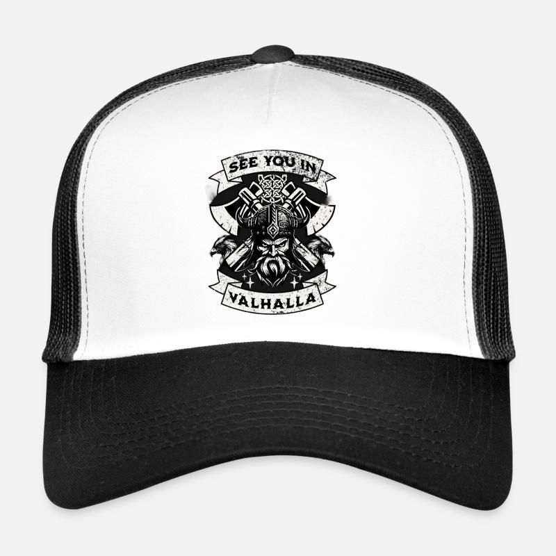Vision du guerrier Valhalla Casquette trucker 