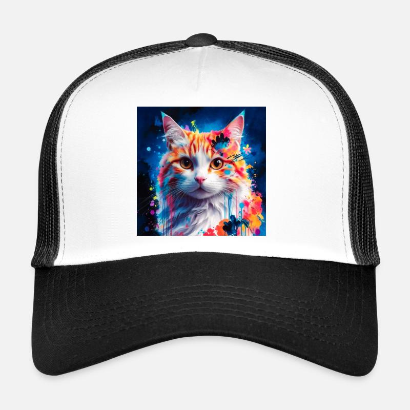 Chat astucieux Casquette trucker 