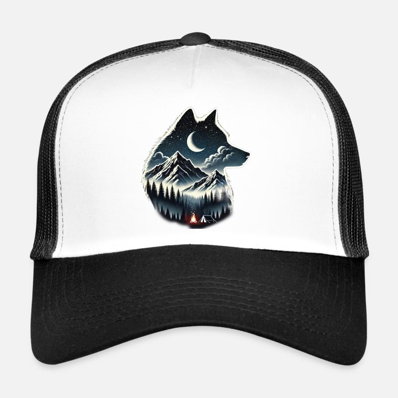 wolf Trucker Cap