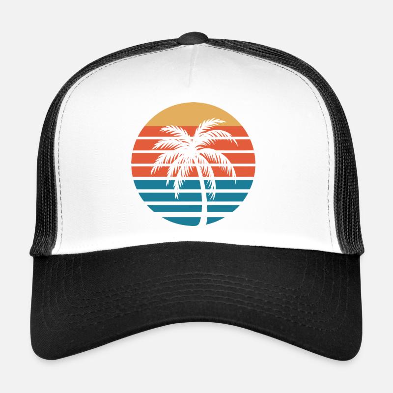 Vintage-Strand-Vibes Trucker Cap