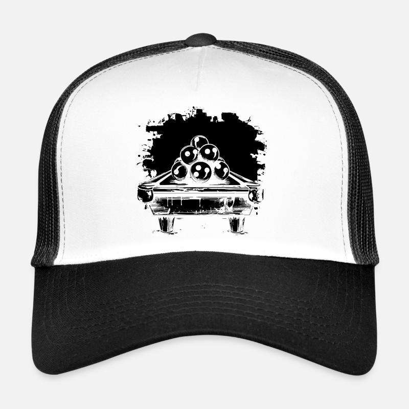 Billiards Comic Look Trucker Cap