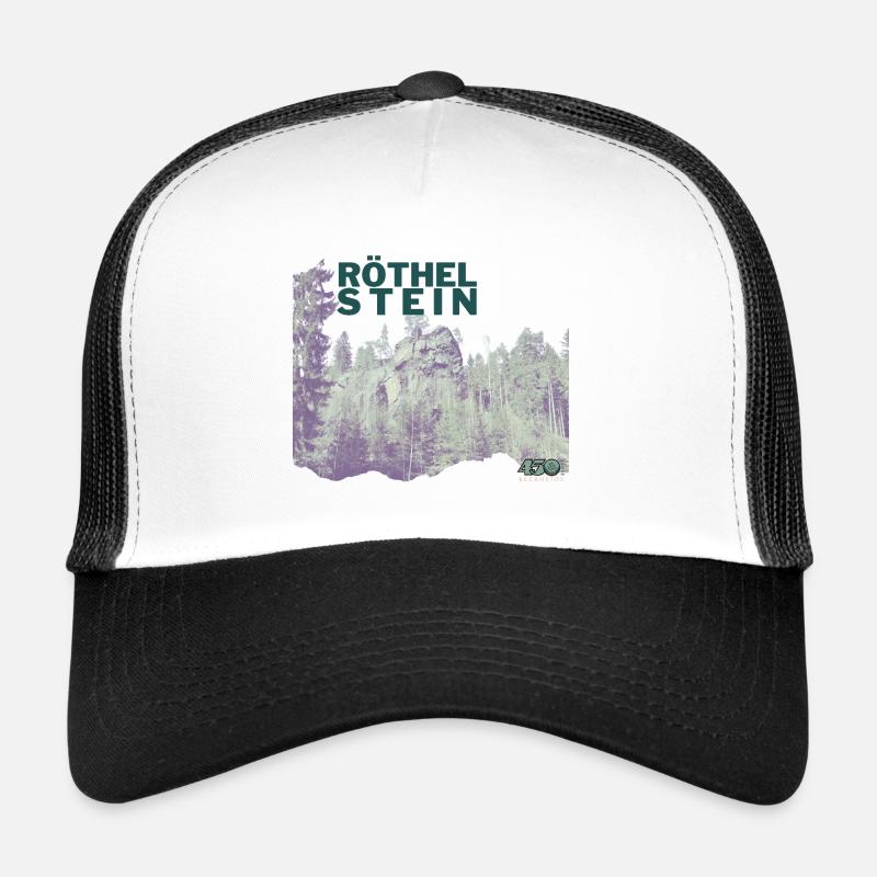 Röthelstein - Trucker Cap - Weiß/Schwarz