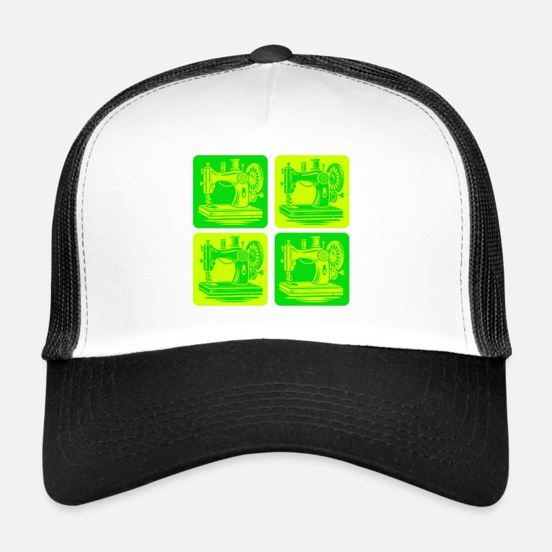 Conception de machines à coudre Casquette trucker 
