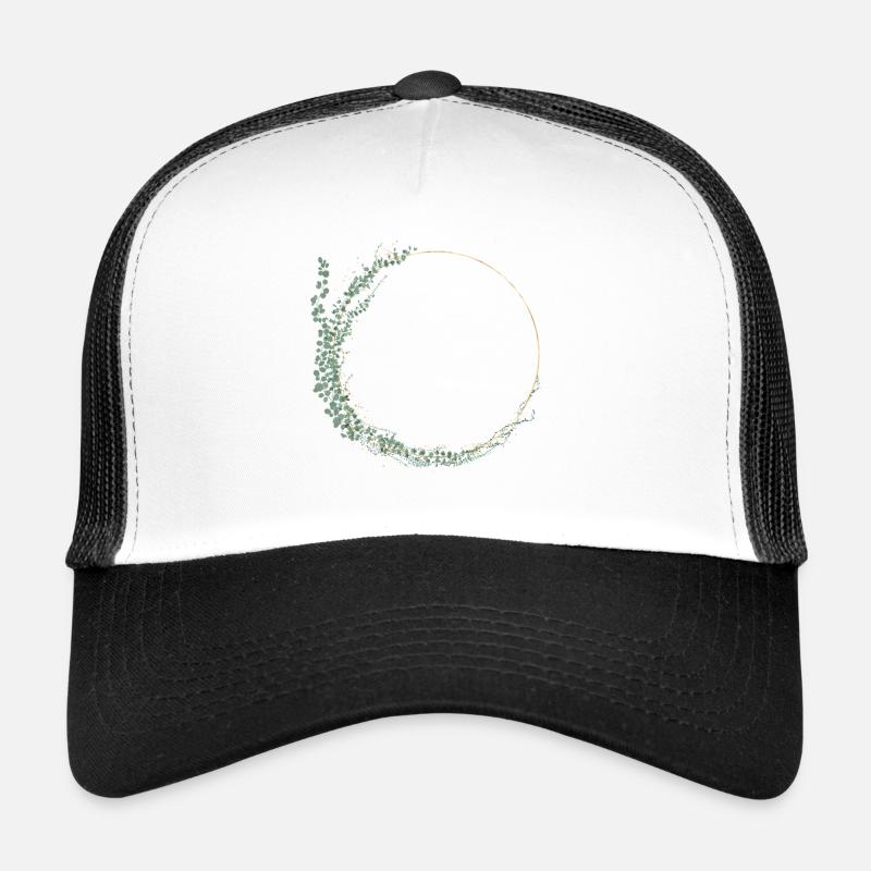 Couronne d’eucalyptus, personnalisable Casquette trucker 