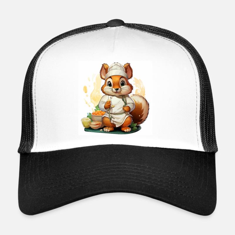 The Culinary Squirrel Trucker Cap
