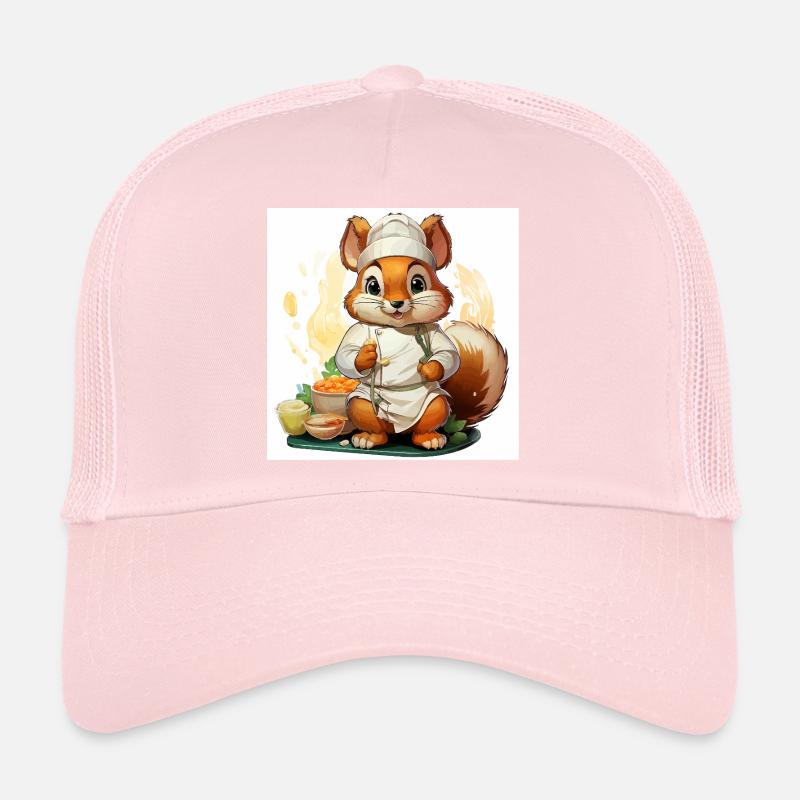 L’écureuil culinaire Casquette trucker 