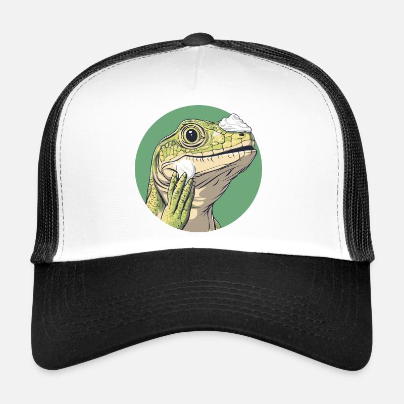 Lizard shaving – smoother than ever! Trucker Cap
