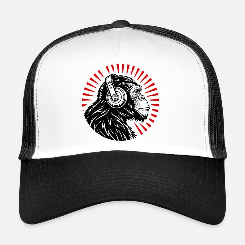 Groove Monkey – Le DJ de la nature Casquette trucker 