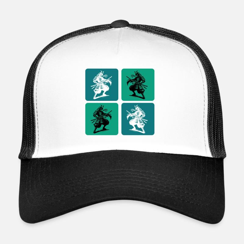 Samurai Japan Vintage Design Trucker Cap