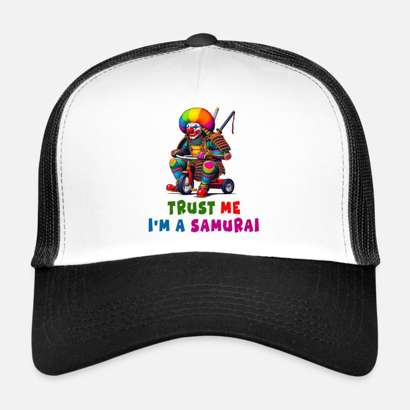 Clown samouraï Casquette trucker 