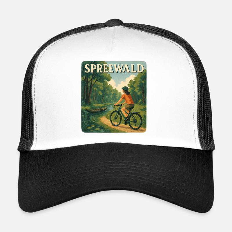 Vintage- Radfahrer Trucker Cap