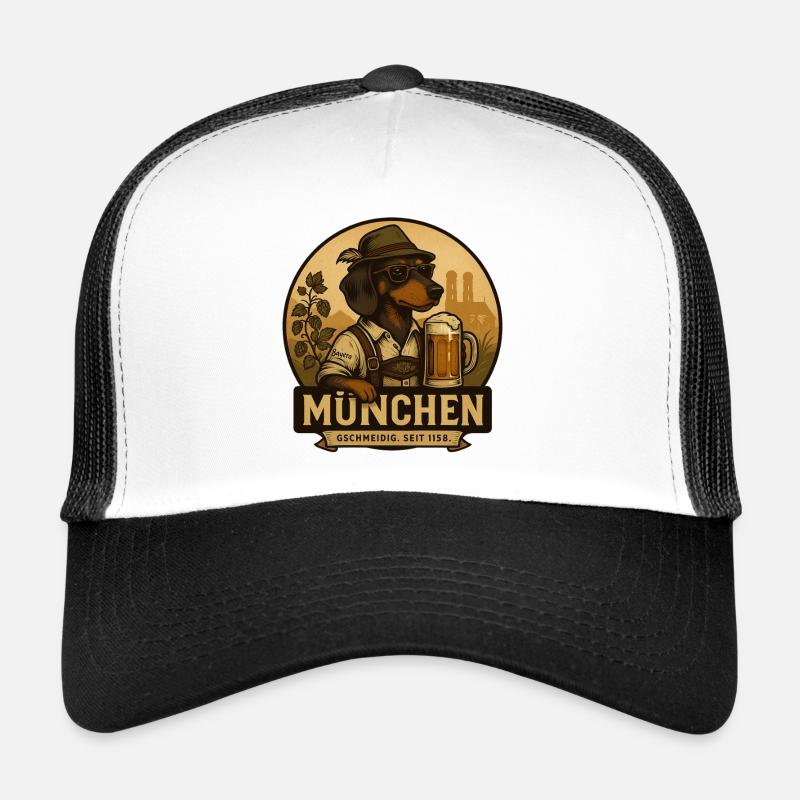 Bayerischer Dackel – München Gschmeidig Trucker Cap