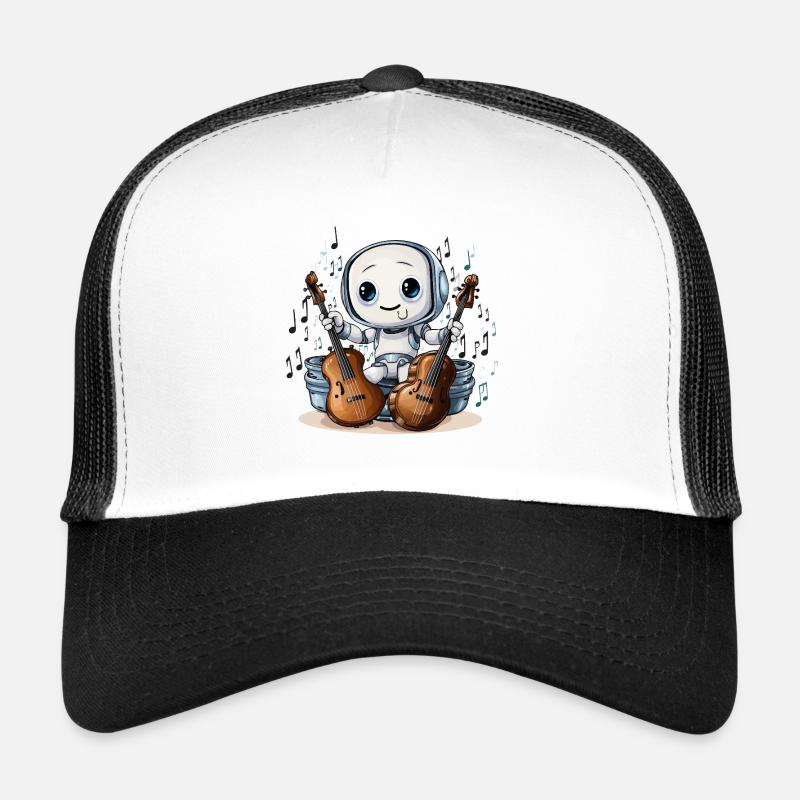 Le violoncelliste robotique Casquette trucker 