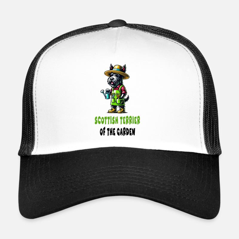 Scottish Terrier Gärtner Trucker Cap