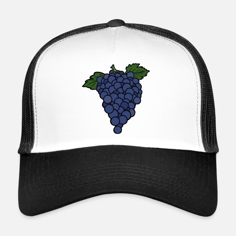 Delicious Fruit Grape Trucker Cap