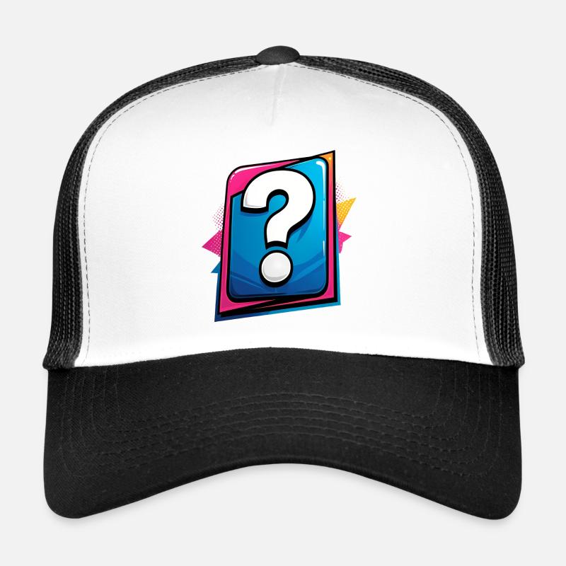 Question mark Trucker Cap