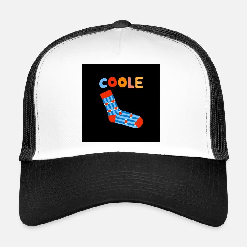 Cool sock socks and funny saying Trucker Cap