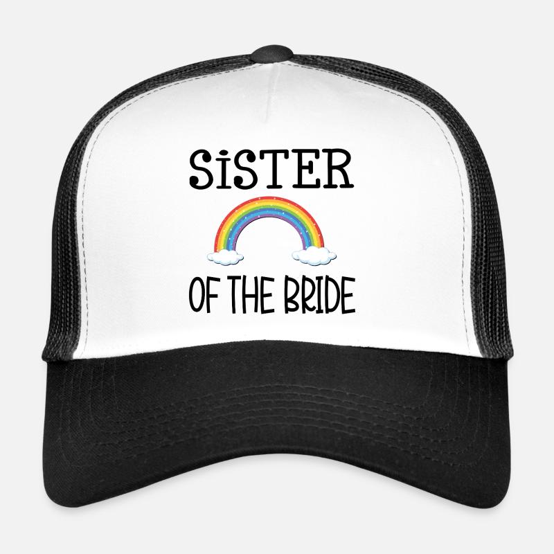 SŒUR ARC-EN-CIEL DE LA MARIÉE Casquette trucker 