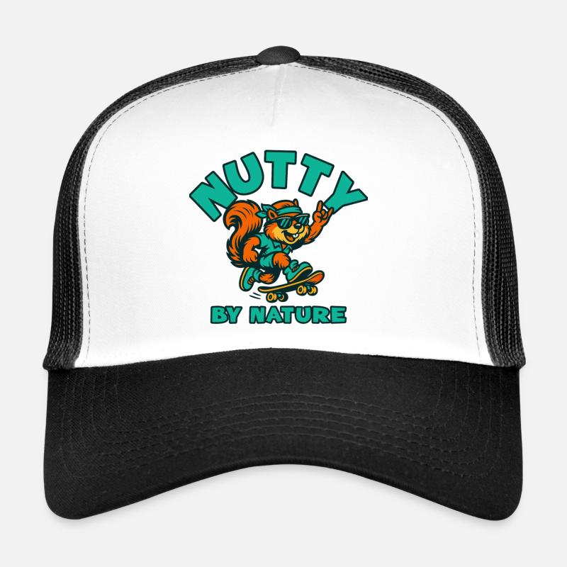Nutty by Nature Eichhörnchen-Schlittschuh Trucker Cap