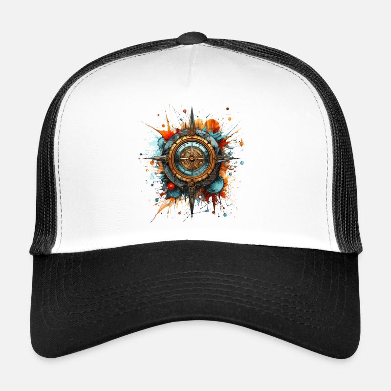 Rose des vents Casquette trucker 