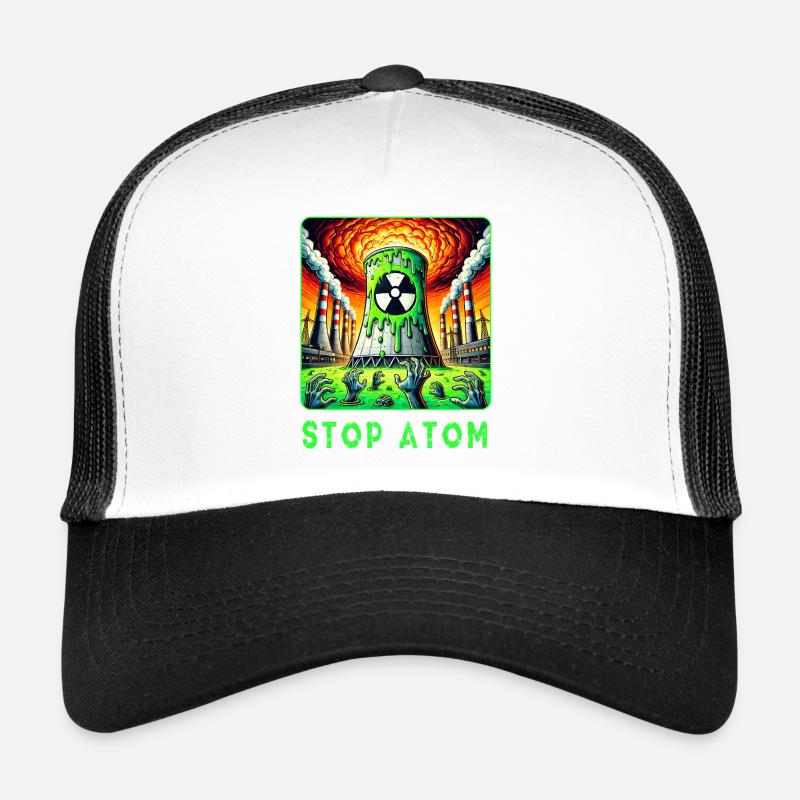 Stop Atom – Radioactive Trucker Cap