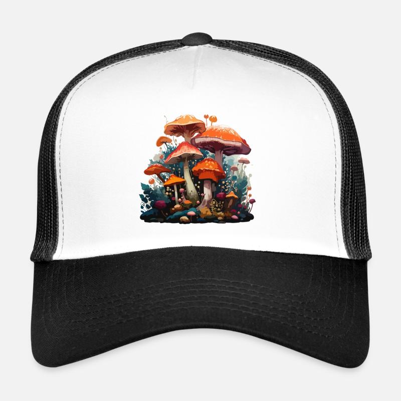 Forest mushrooms Trucker Cap
