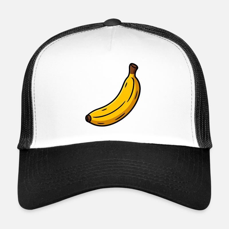 Banana Classic - Trucker Cap - white/black